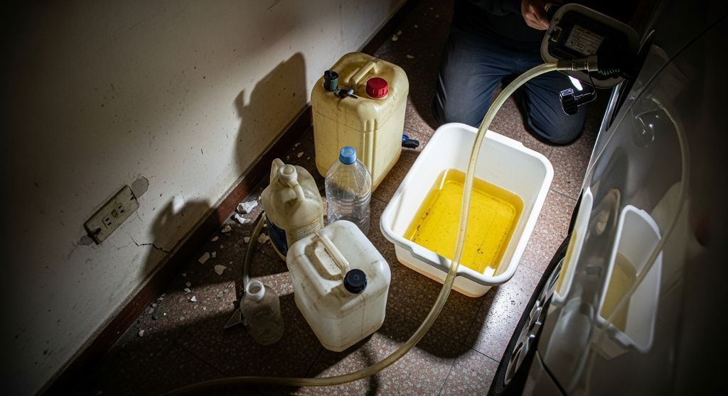 Limpieza de sistema de combustible tras repostaje erróneo en Quintana